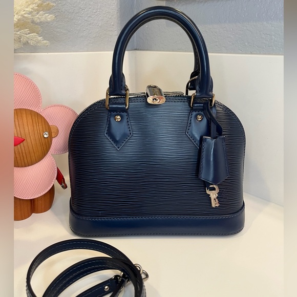 Louis Vuitton Handbags - 🎀LOUIS VUITTON Indigo Epi Leather Alma BB Bag